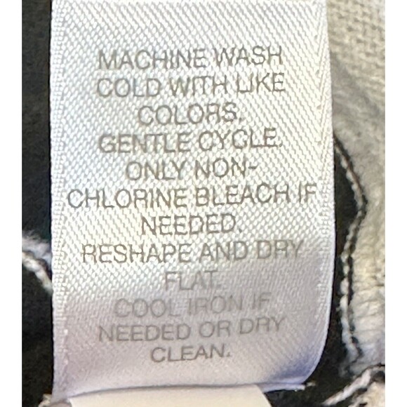 J. Jill Women's Size L Black/White Textured Striped Lightweight Sweater - Picture 14 of 14